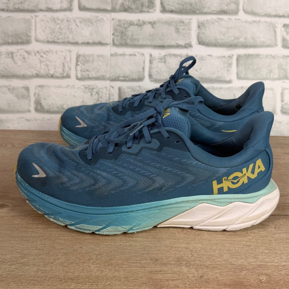 Hoka Arahi 6 Running Shoes Stability Blue Mens 12.5